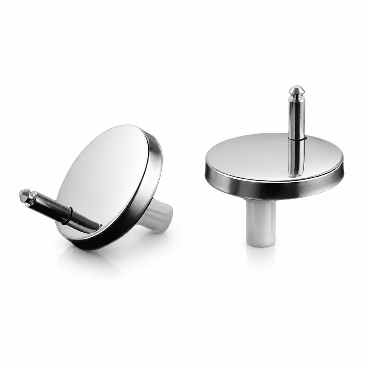 Universal Toilet Seat Expansion Bolt Set - Thickened Stainless Steel, Easy Top-Mount Installation