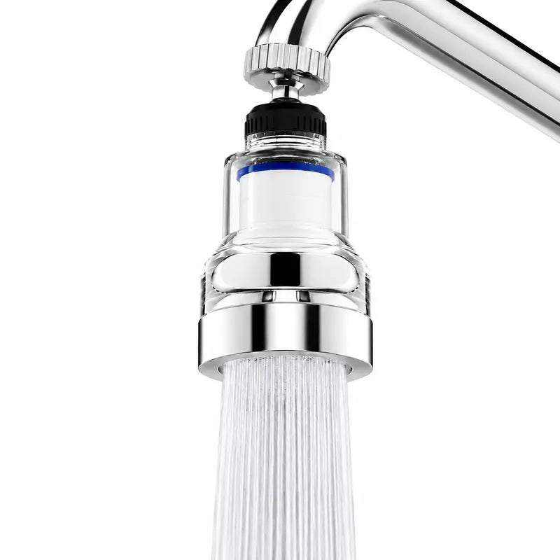 1 Count, 360 Degree Rotatable Faucet Water Filter Sprayer, 3 Spray Modes, 6 Layer Filtration for General Kitchen Sink Use