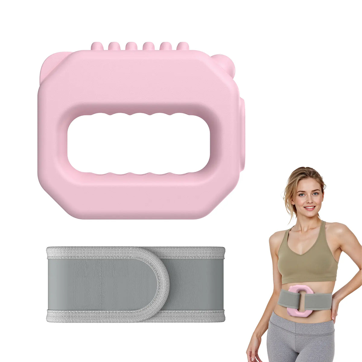 5‑Speed Cordless Portable Percussive Massager for Full‑Body Muscle Relaxation, Pink & blue