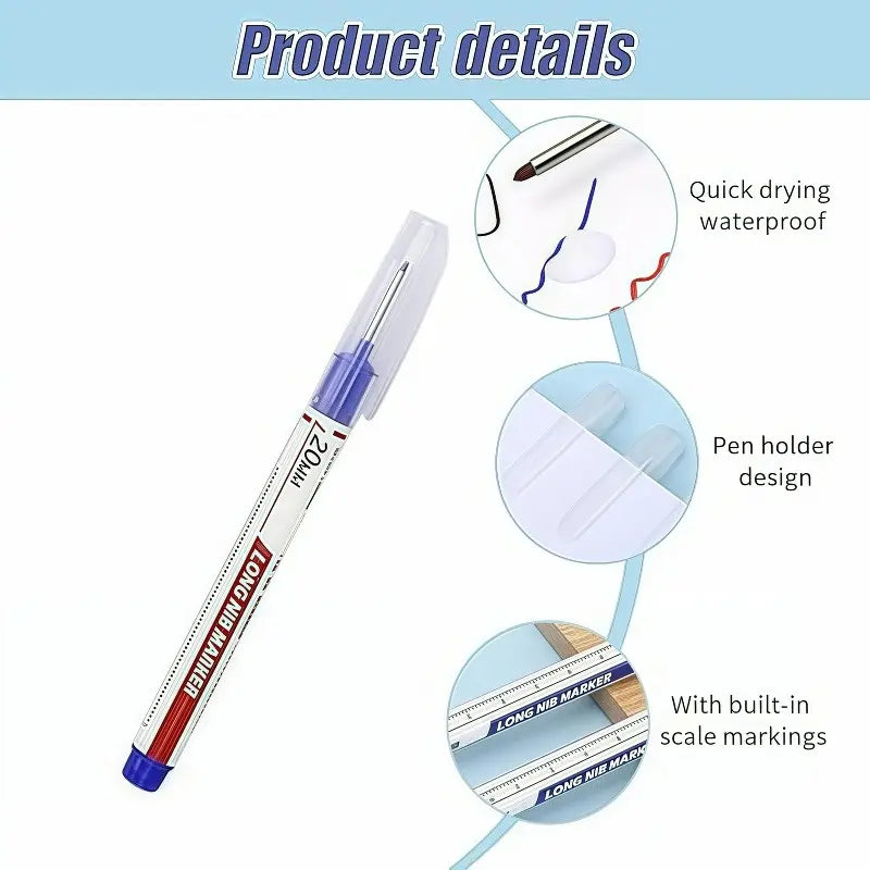 Long Handled Deep Hole Marker , 5-Pack