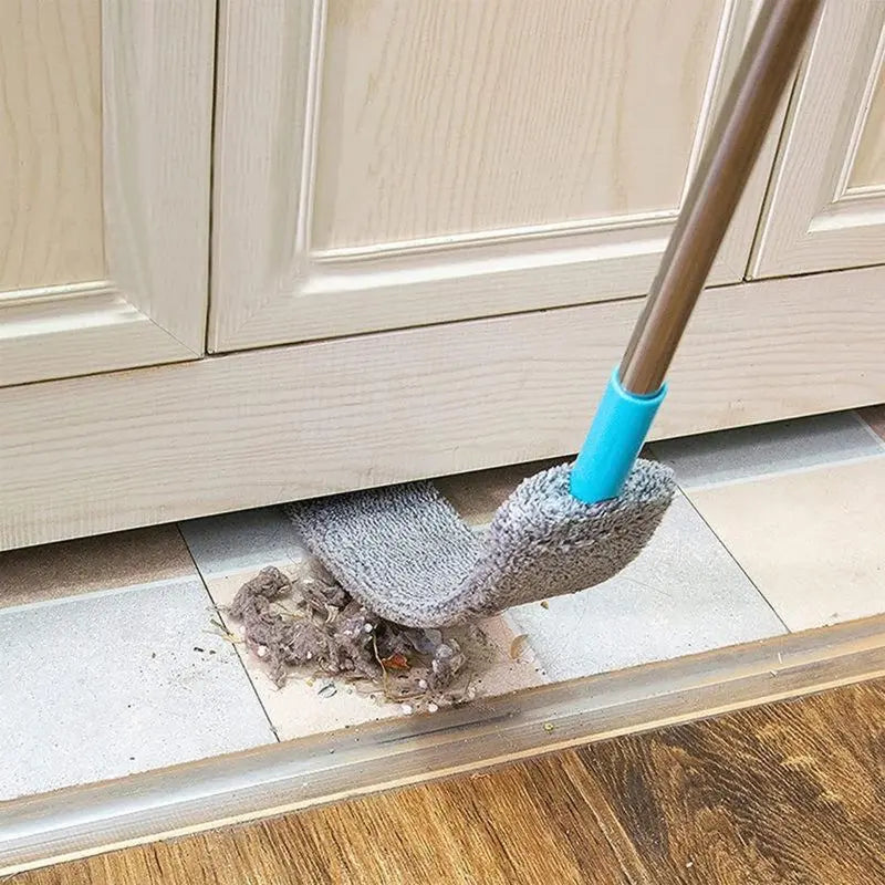 Retractable crevice dusting brush,soft bristles,comes with 2 microfiber dusting cloths,ergonomic design,multi-purpose,retractable microfiber,suitable for bedroom, kitchen, living room,outdoor use,high ceiling,cleaning supplies,duster Dryer Vent Cleaner