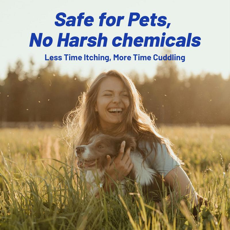Hot Spot & Itch Relief Spray for Dogs & Cats - Natural & Gentle Plant-Based Itch Relief Mist, 80ml Pet Skin Care Spray，#sohochic