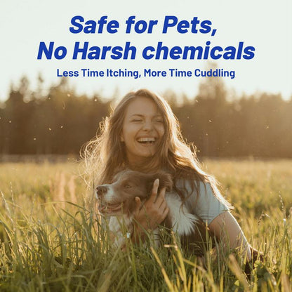 Hot Spot & Itch Relief Spray for Dogs & Cats - Natural & Gentle Plant-Based Itch Relief Mist, 80ml Pet Skin Care Spray，#sohochic