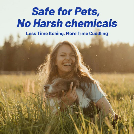 Hot Spot & Itch Relief Spray for Dogs & Cats - Natural & Gentle Plant-Based Itch Relief Mist, 80ml Pet Skin Care Spray，#sohochic