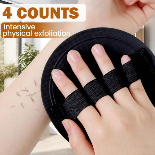 4 Counts Soft Rubber Shower Scrubber for Efficient Cleansing Body, Gentle Exfoliating Bath Brush for All Kinds of Skin and more Cleaning