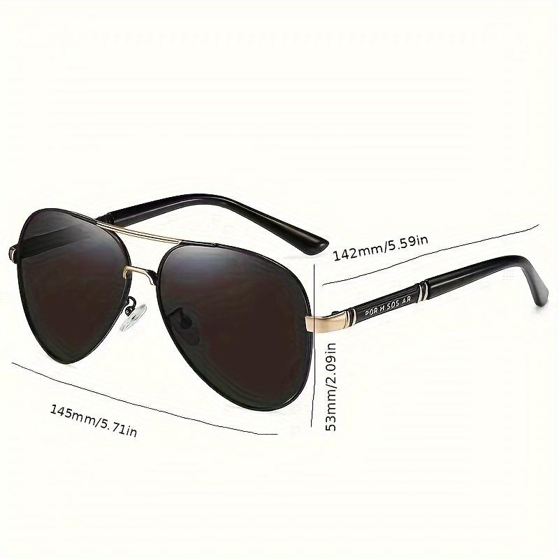 2Pcs ShineThru Metal Aviator Sunglasses Unisex Fashion Shades Beach Travel Daily Eyewear