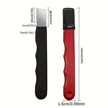 3 Pack Kitchen Knife Sharpener Tool for Knives & Garden Shears Random Color