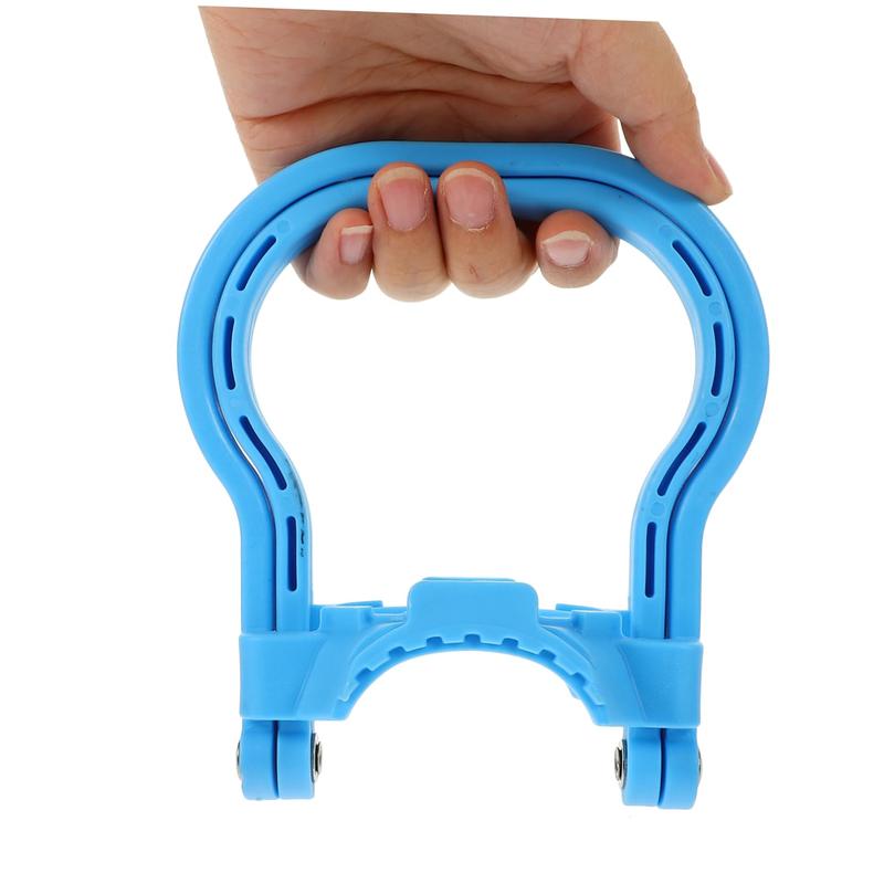 2 Pack 5 Gallon Water Jug Handle Lifter, Non-Slip Ergonomic Water Bottle Carrier Blue & Yellow