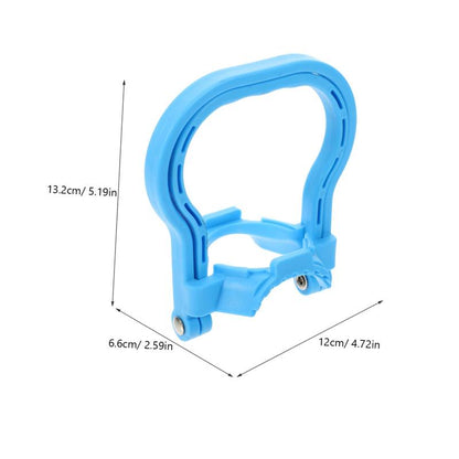2 Pack 5 Gallon Water Jug Handle Lifter, Non-Slip Ergonomic Water Bottle Carrier Blue & Yellow