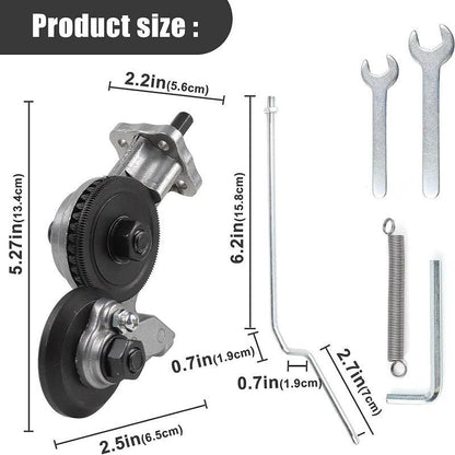 Drill Metal Sheet Cutter Attachment, Electric Drill Nibbler Shears for Thin Steel Iron Aluminum Cutting
