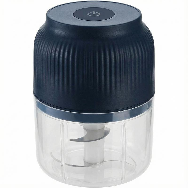 Electric Food Shredder, Mini Meat Grinder, Garlic Puree Maker, USB Charging, Portable Kitchen Gadget for Minced Meat, Vegetable, Onion, Ginger, Chili