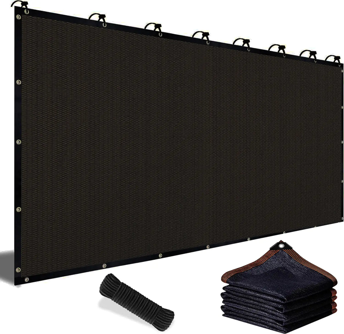2026 Large 10x13 FT Garden Shade Net with Grommets for UV Protection