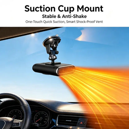 12V Portable Car Heater, Windshield Defogger Defroster Heater for Car Truck