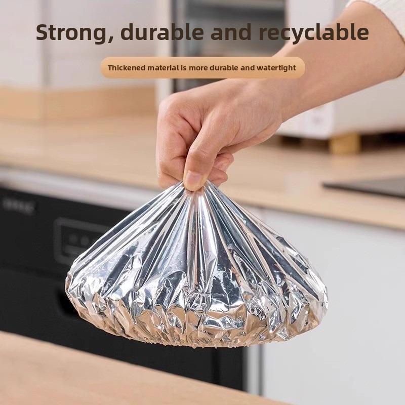 Home dining table & food container aluminum foil heat-retaining cover