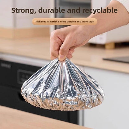 Home dining table & food container aluminum foil heat-retaining cover