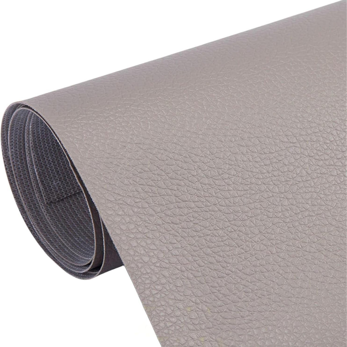 20×54 Inch Self‑Adhesive Leather Repair Sticker, Cuttable Waterproof PVC Leatherette Patch for Sofa Couch Car Seat