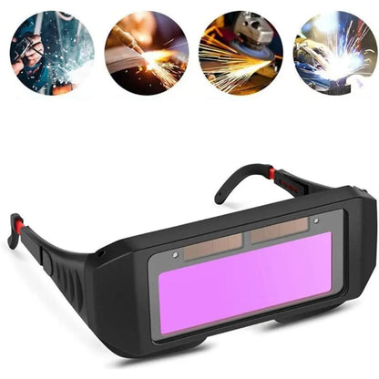 1 Pack Welder Safety Glasses Auto-Darkening Goggles