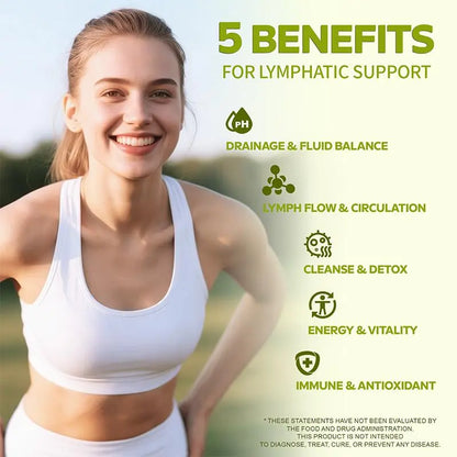 Dr. CROWN Lymphatic Drainage Supplement, 120 Capsules