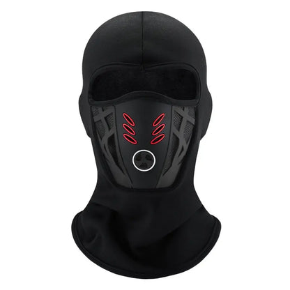 Unisex Fleece Full Face Balaclava, Windproof Anti-Haze, Ski & Motorcycle Mask