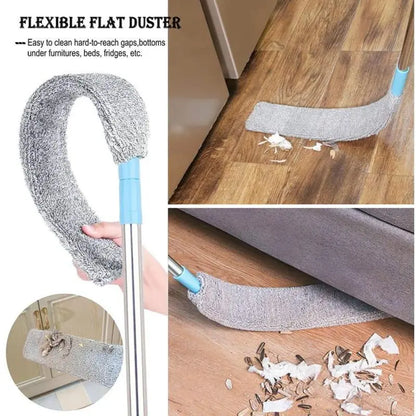 Retractable crevice dusting brush,soft bristles,comes with 2 microfiber dusting cloths,ergonomic design,multi-purpose,retractable microfiber,suitable for bedroom, kitchen, living room,outdoor use,high ceiling,cleaning supplies,duster Dryer Vent Cleaner