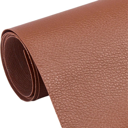 20×54 Inch Self‑Adhesive Leather Repair Sticker, Cuttable Waterproof PVC Leatherette Patch for Sofa Couch Car Seat