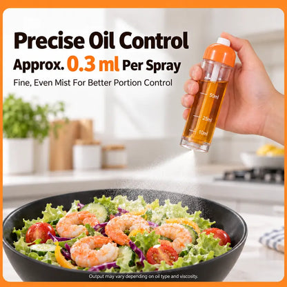 Refillable Cooking Oil Sprayer, Fine Mist Olive Oil Mister with Bottom Nozzle for Air Fryer BBQ