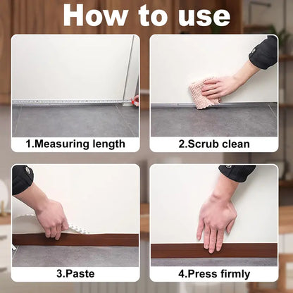 16.4ft Adhesive Weather Stripping Door Draft Blocker, 1.38in Cuttable Foam Sealing Tape for Doors Windows