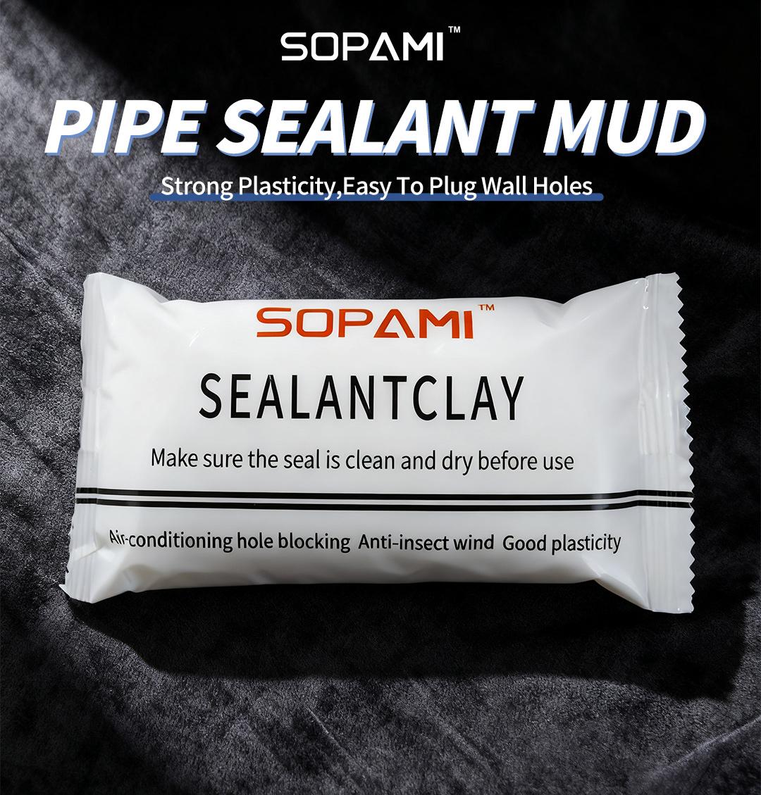 Eco-Friendly Sticky Sealant Clay, Quick Curing & Strong Adhesion, Waterproof Oil-Resistant Pest Control
