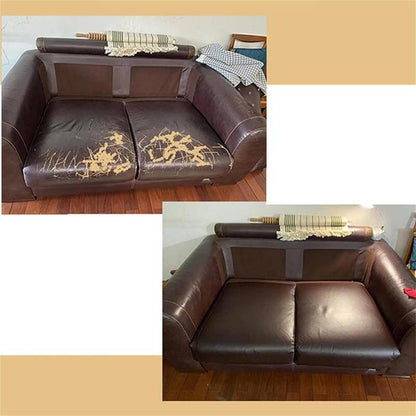 20×54 Inch Self‑Adhesive Leather Repair Sticker, Cuttable Waterproof PVC Leatherette Patch for Sofa Couch Car Seat