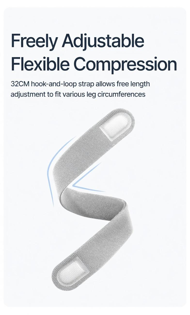 HYPICHOR Adjustable Silicone Knee Patellar Strap Sports Pain Relief Buy One Get One Free