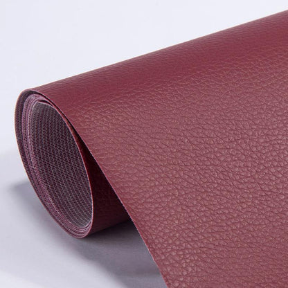 20×54 Inch Self‑Adhesive Leather Repair Sticker, Cuttable Waterproof PVC Leatherette Patch for Sofa Couch Car Seat