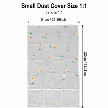 Waterproof Refrigerator Dust Cover with Storage Pockets, Multi-Function Fridge Top Protector for Kitchen