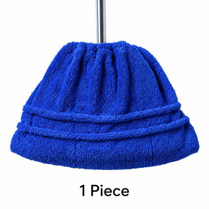 Multifunctional Lazy Broom Head Cover, Soft Bristle Cloth for Sweeping, Water & Hair Cleaning