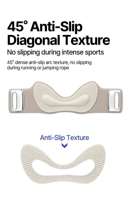 HYPICHOR Adjustable Silicone Knee Patellar Strap Sports Pain Relief Buy One Get One Free