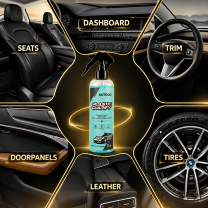QIFOR Car Plastic Restorer 6.7 Oz