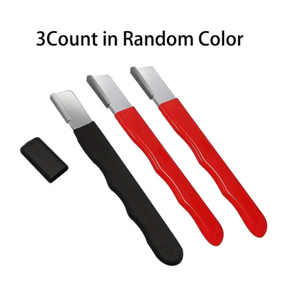 3 Pack Kitchen Knife Sharpener Tool for Knives & Garden Shears Random Color
