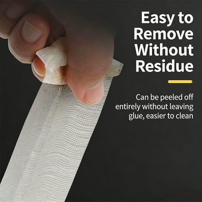 Heavy-Duty Double-Sided Duct Tape, Strong Adhesive, Waterproof, Removable, No Residue, Ideal for Carpet, Wallpaper, Home Use
