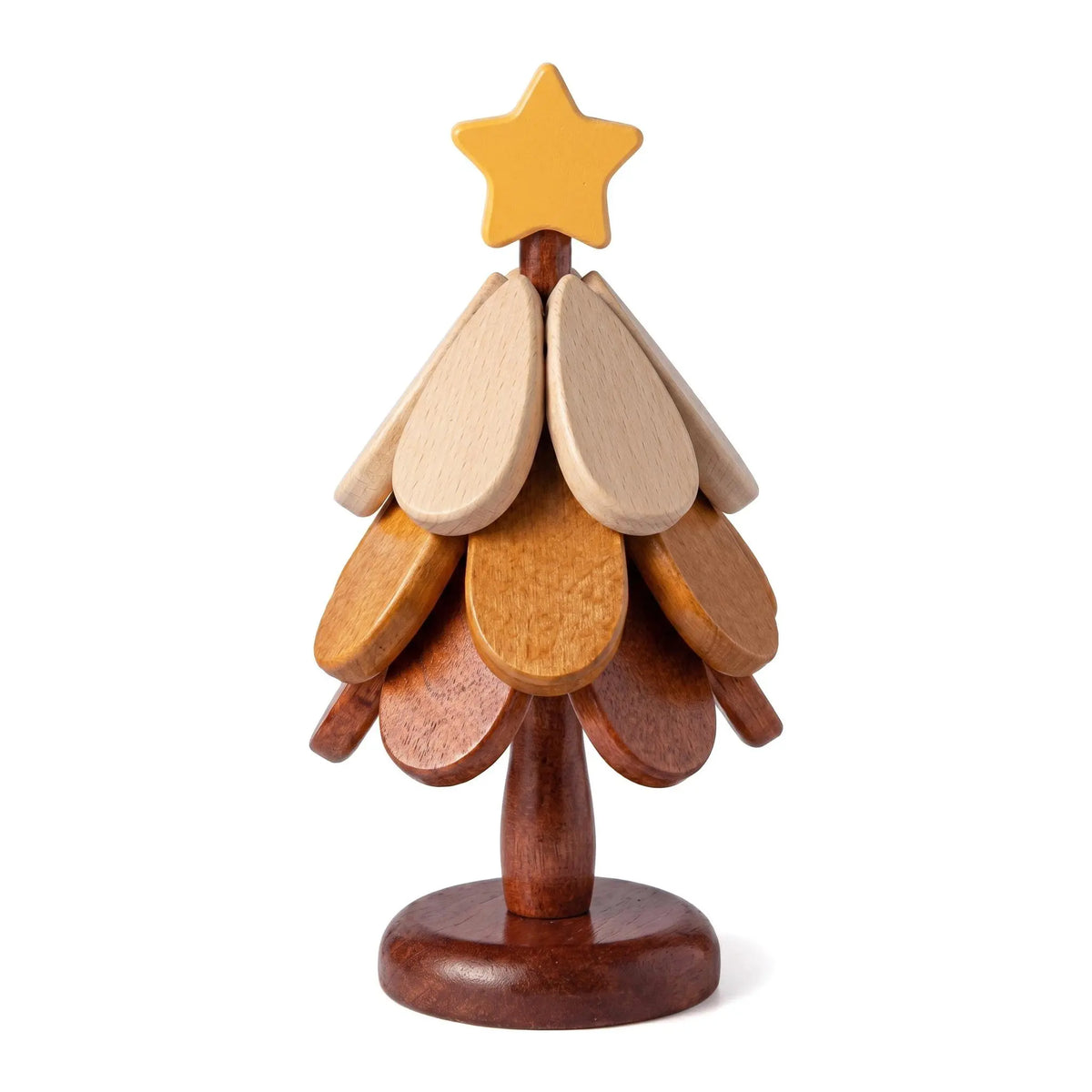 Wooden one tree coaster Solid wood home desktop decoration Dishes and dishes Insulation mat Water cup Drink placemat