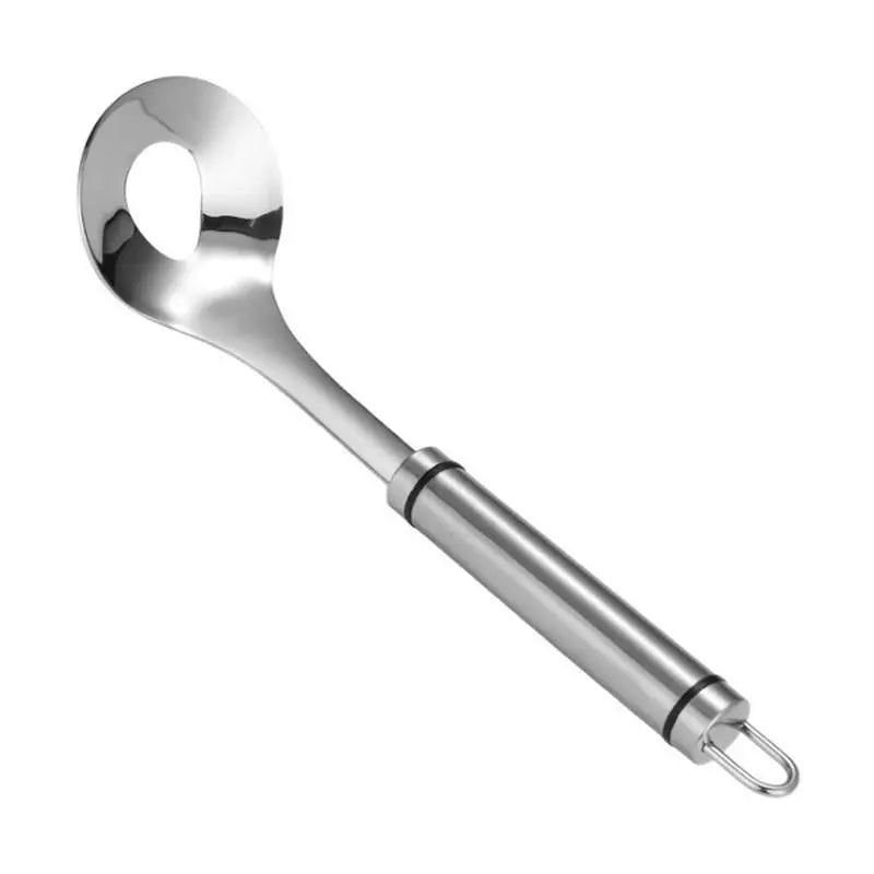 Cuchara para hacer albóndigas de acero inoxidable, molde de bola antiadherente fácil de exprimir para bolas de pescado, pasta de camarones, herramienta de cocina sin ensuciar