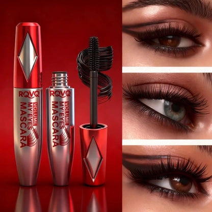 Mascara Silky Buildable Formula 24HR Lift Slender Thick Curl Anti-smudge No Caking Reject Fly Legs
