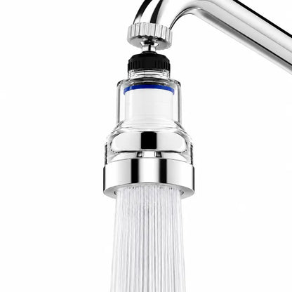 1 Count, 360 Degree Rotatable Faucet Water Filter Sprayer, 3 Spray Modes, 6 Layer Filtration for General Kitchen Sink Use
