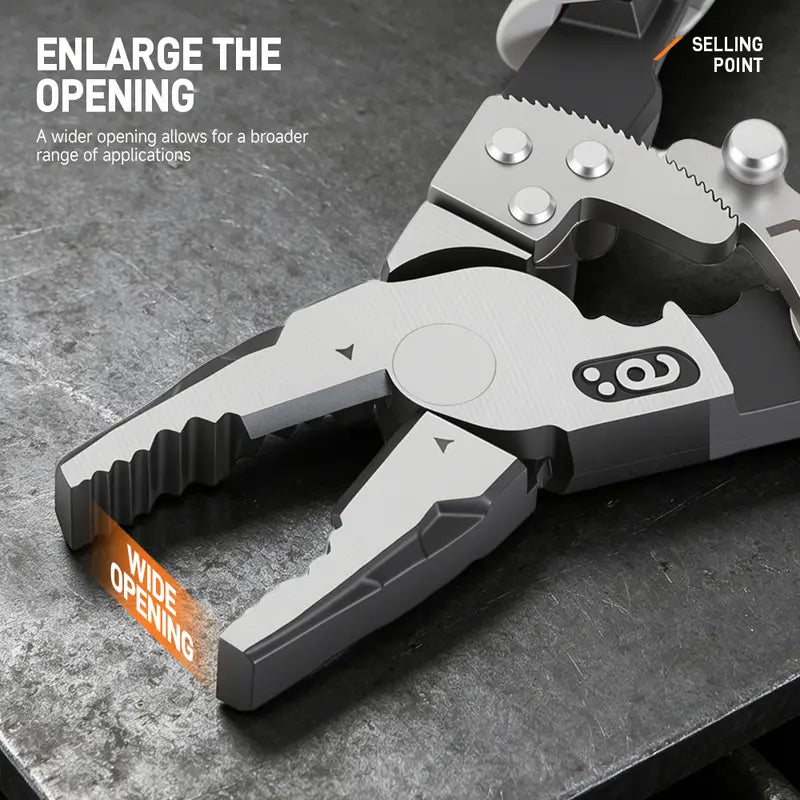 Self-Locking Ratchet Pliers Heavy Duty 55 Steel Tools & Hardware
