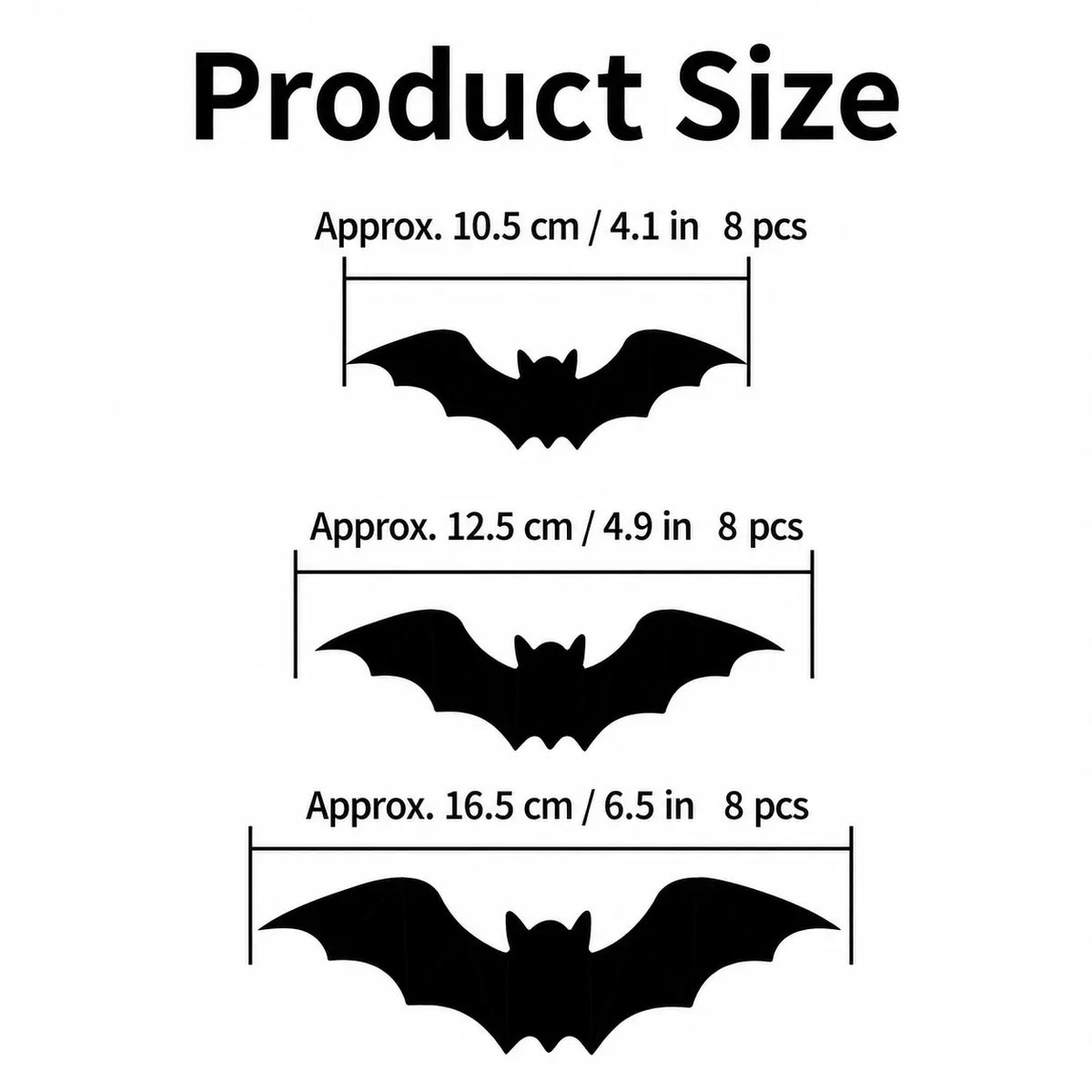 12Pcs/24Pcs 3D Bat LED Halloween Decor, Bendable Glowing Wall Stickers, Battery Powered Easy Installation for Party Window Home Indoor