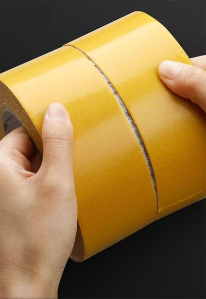 Heavy-Duty Double-Sided Duct Tape, Strong Adhesive, Waterproof, Removable, No Residue, Ideal for Carpet, Wallpaper, Home Use