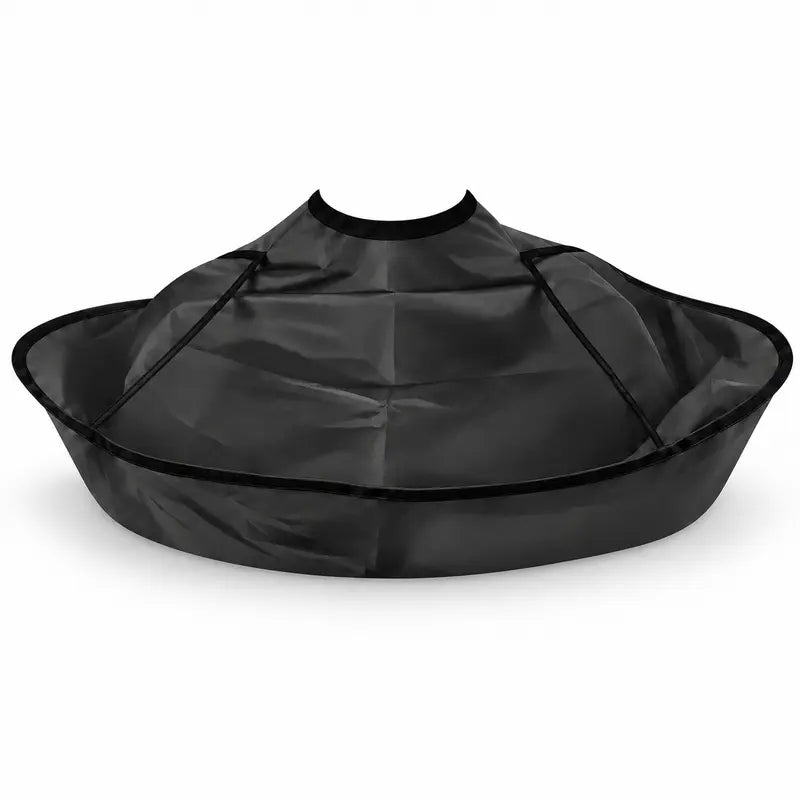 Portable Waterproof Hair Cutting Cape - Reusable Barber Bib Hair Catcher Apron for Household & Salon Use