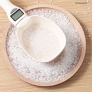 Electronic Measuring Spoon Scale, Digital Kitchen Weight Spoon for Cooking Baking & Pet Feeding