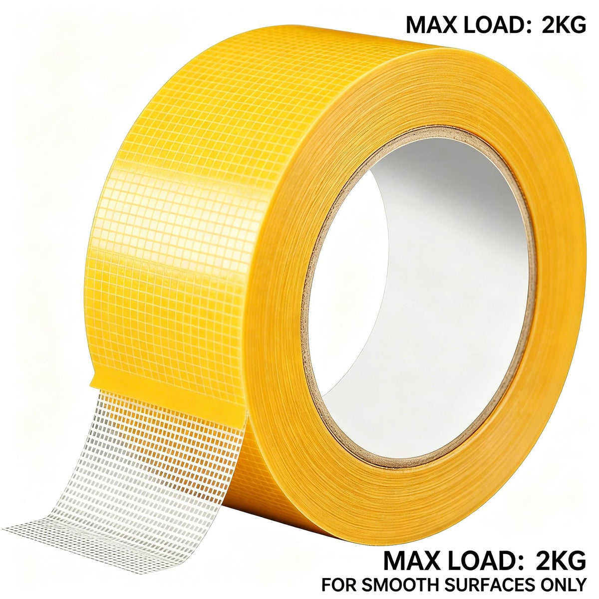 Heavy-Duty Double-Sided Duct Tape, Strong Adhesive, Waterproof, Removable, No Residue, Ideal for Carpet, Wallpaper, Home Use