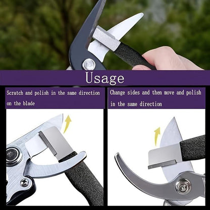 3 Pack Kitchen Knife Sharpener Tool for Knives & Garden Shears Random Color