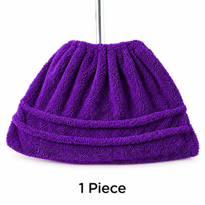 Multifunctional Lazy Broom Head Cover, Soft Bristle Cloth for Sweeping, Water & Hair Cleaning