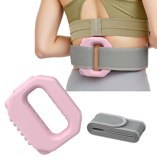 5‑Speed Cordless Portable Percussive Massager for Full‑Body Muscle Relaxation, Pink & blue